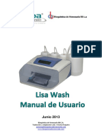 Manual de Usuario Erba Lisa Wash en Español