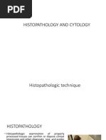 Histopathology and Cytology