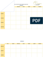 Planilla para Creación de Minuta