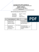 Kisi-Kisi Sumatif Kelas 7