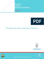 Programa Inversion Publica 2023