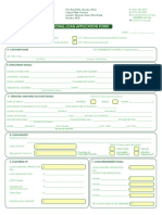 TCF Personal Unsecured Secured Loan Application Form