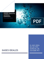 6.2 Primer Principio - Sistemas Cerrados - Gases Ideales - Filminas Individuales