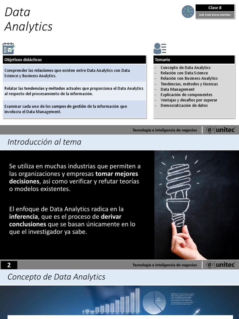 Data Analytics: Tendencias y Gestión Efectiva | PDF | Inteligencia de ...