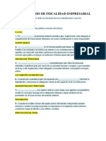 Cuestionario de Fiscalidad Empresarial