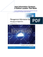 Management Information Systems Global 14th Edition Laudon Test Bank