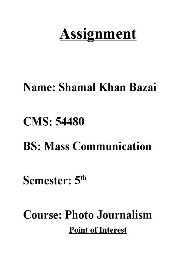 Key Techniques in Photo Journalism | PDF | Social Science