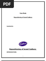 Download Re Positioning of Brand Cadbury_Case Study1 by Rupa Singh SN66802377 doc pdf