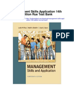 Management Skills Application 14th Edition Rue Test Bank