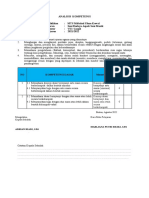 Analisis Kopetensi 7 Smes 1