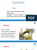 Gr.10 - Kinetic Energy & Work-KE Theorem