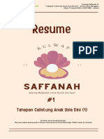 Resume - Kulwap Saffanah #1