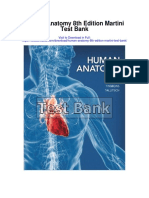 Human Anatomy 8th Edition Martini Test Bank
