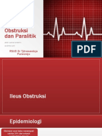 Ileus Obstruksi Dan Paralitik