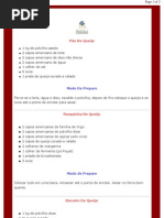 Rceitas Pao de Queijo Mimoso