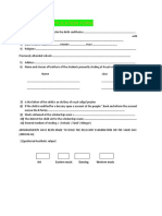 Application Form