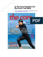 Marketing The Core Canadian 3rd Edition Kerin Test Bank