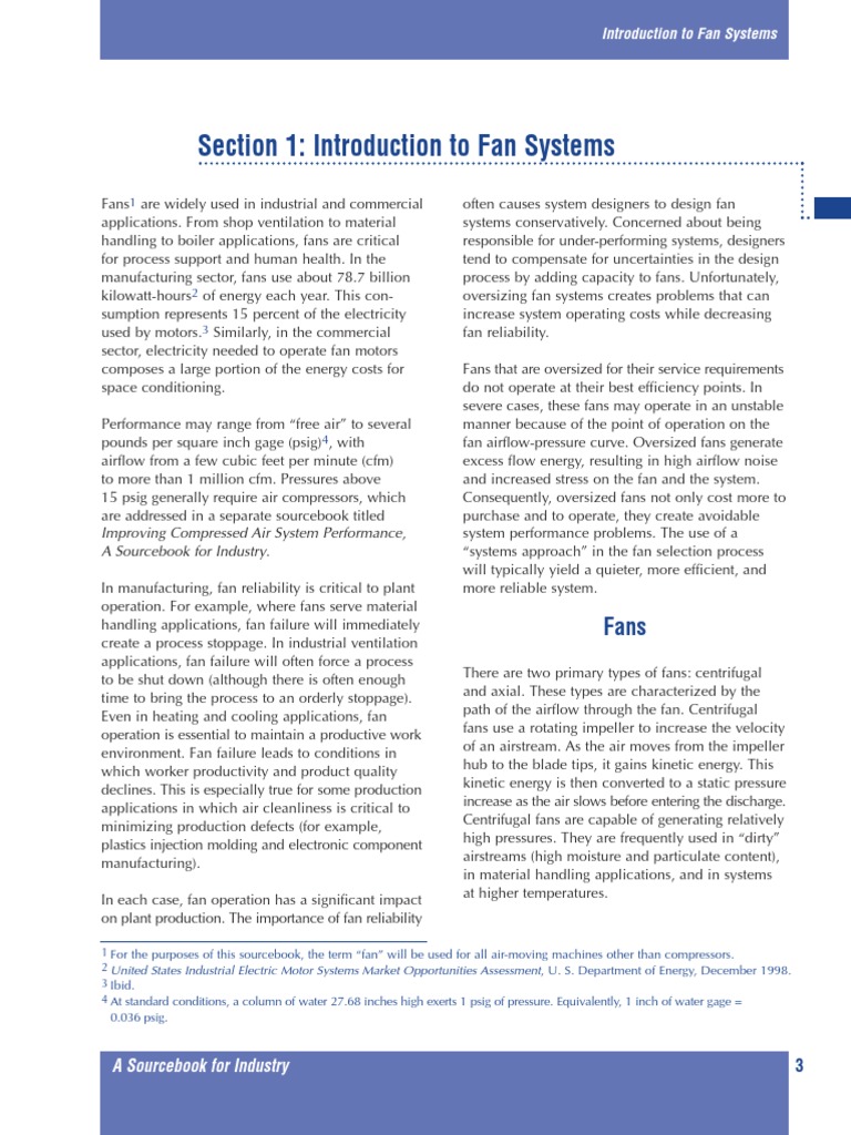 Improving Fan System Performance PDF
