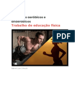 Trabalho de Educação Física: Exercícios Aeróbicos e Anaeróbicos