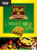 Livro de Receitas Club Chocolate Festab Junina