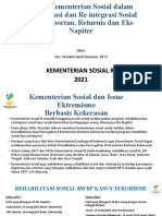 Kemsos DLM Rehab Dan Reintegrasi Sosial Bagi Deportan, Returnis Dan Eks Napiter