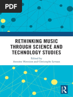 Rethinking Music Through Science and Technology Studies