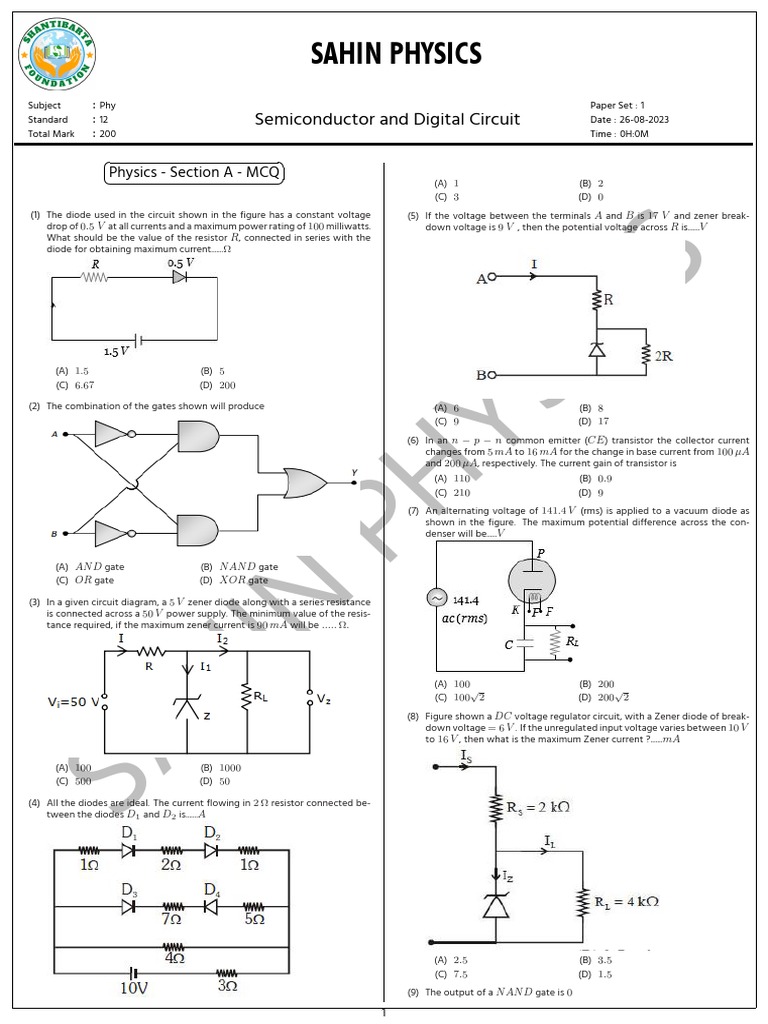 Semiconductor and Digital Circuit 1693007493 | PDF | Bipolar Junction ...