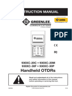 LAMBDA_Greenlee930XC_OTDR_Manual