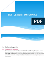 Settlement Dynamics As