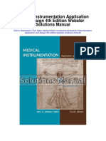 Medical Instrumentation Application and Design 4th Edition Webster Solutions Manual