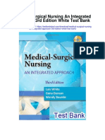 Medical Surgical Nursing An Integrated Approach 3rd Edition White Test Bank