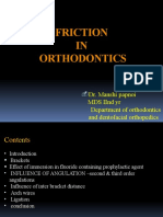 Friction in Orthodontics