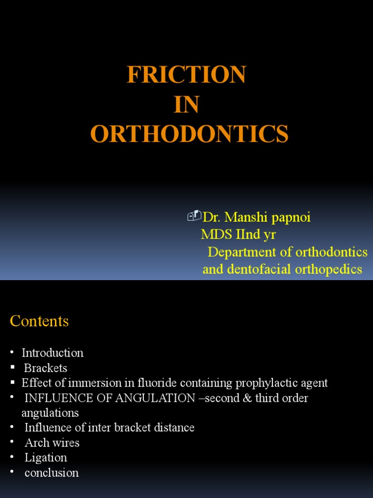 Elastics In Orthodontics Ppt