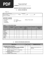 Brgy Disaster Readiness Checklist