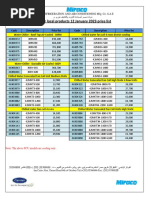 Carrier Local Price List 12.01.23