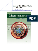 Microeconomics 10th Edition Slavin Test Bank