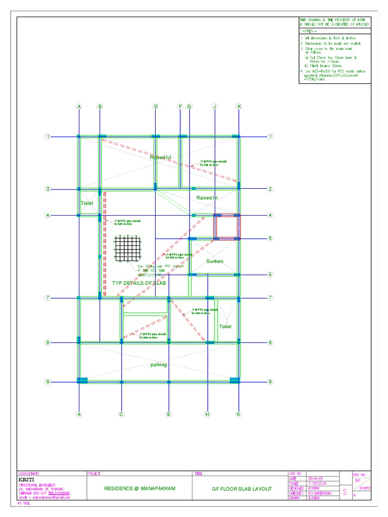 Jeevitha Manapakkam Floor Slab Electrical Pipe Underground PDF