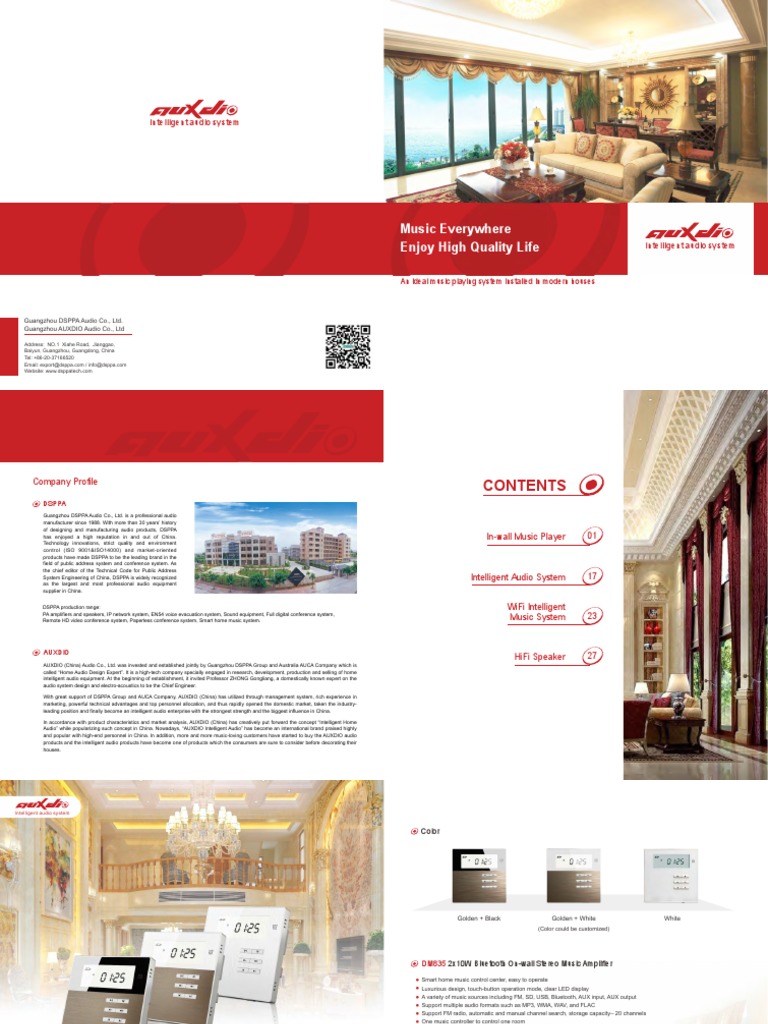 Intelligent Home Audio Systems Guide | PDF | Loudspeaker | Wi Fi