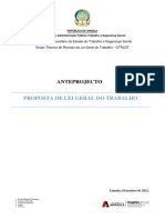 1.Anteprojecto da Proposta de Alteração da Lei Geral do Trabalho PDF