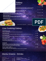 Meniu Live Cooking Galaxy