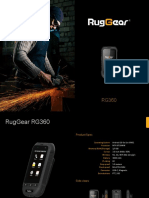 RugGear RG360 Data Sheet