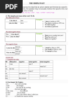 All Simple Past For Grade 7