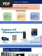 Types of Computer