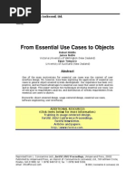 Uml Use Case to Objects