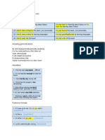 Speaking Expressions For Exam: Preferences:: (Hypothetical) (Hypothetical) (Hypothetical)