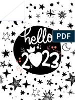 Hello 2023 Cute Planner - World of Printables
