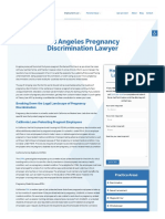 Pregnancy Discrimination Lawyer Los Angeles - Theory Law APC