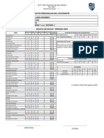 Datos Personales Del Estudiante: Apellidos Nombres DNI