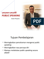 Dasar-Dasar Public Speaking, TNI UI