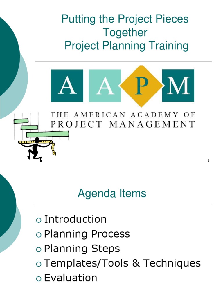 Putting The Project Pieces Together Project Planning Training | PDF ...